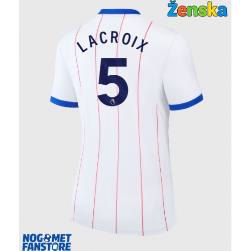 Chelsea Maxence Lacroix #5 Rezervni Dres za Ženska 2026-27 Kratak Rukav